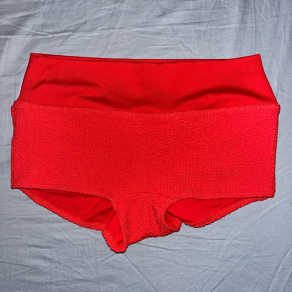 PINK | Victoria’s Secret | Athletic Swim Bright Red XS Shorts